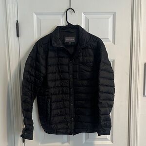 NWOT MENS Slate & Stone Lightweight Black Puffer Jacket size M